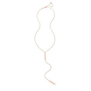 Kendra Scott Rose Gold Shelton Y Necklace